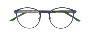 Auf diesem Bild sehen Sie die Korrektionsbrille 9031 von Prodesign Denmark in der Farbe Blau.